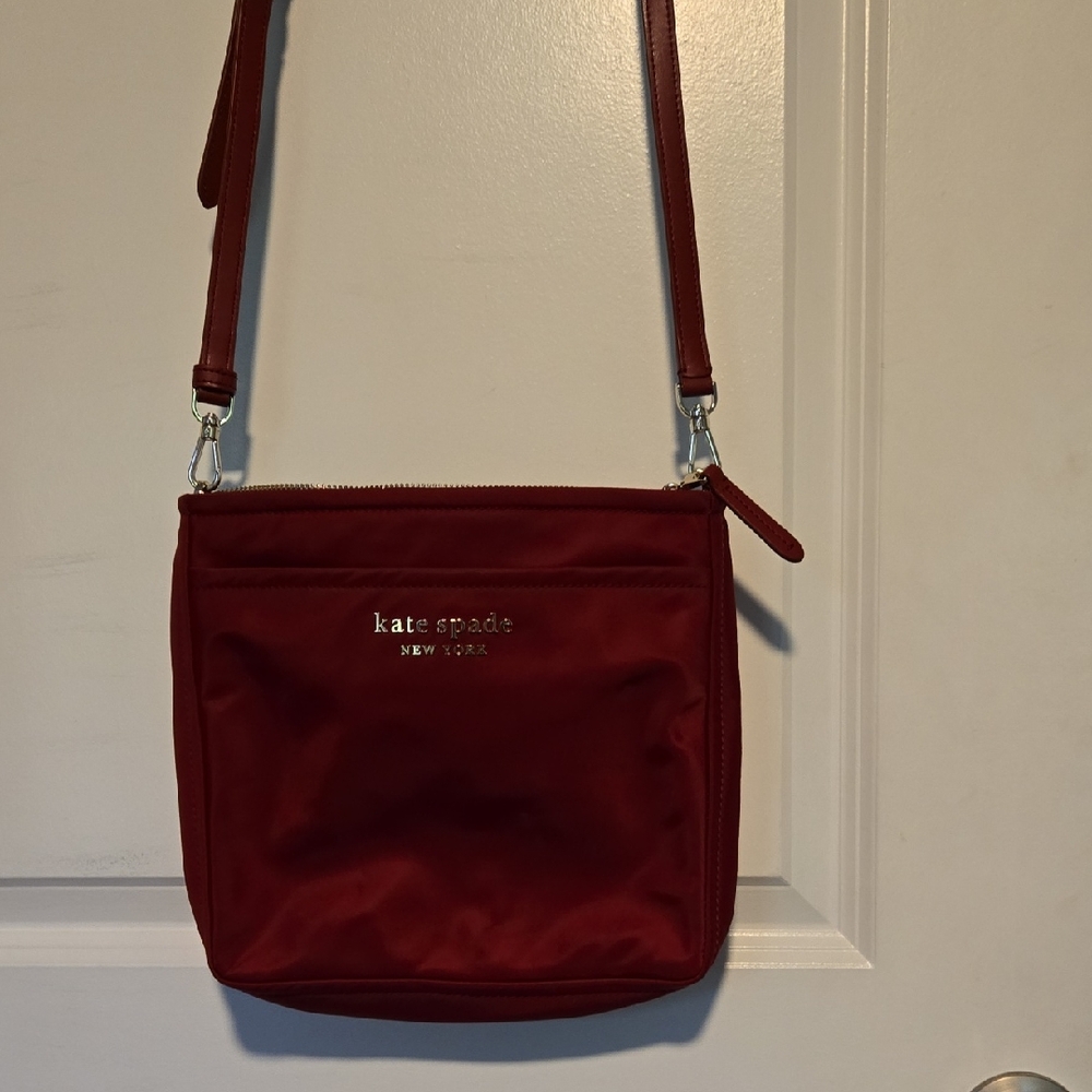 Kate Spade Deep Red Crossbody Bag